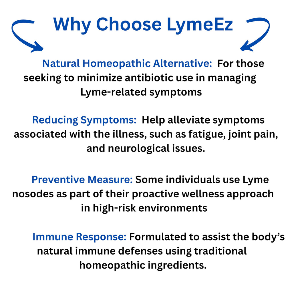 LymeEz dropper with liquid, convenient for fast absorption and easy dosage.
