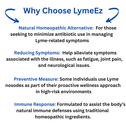 LymeEz dropper with liquid, convenient for fast absorption and easy dosage.