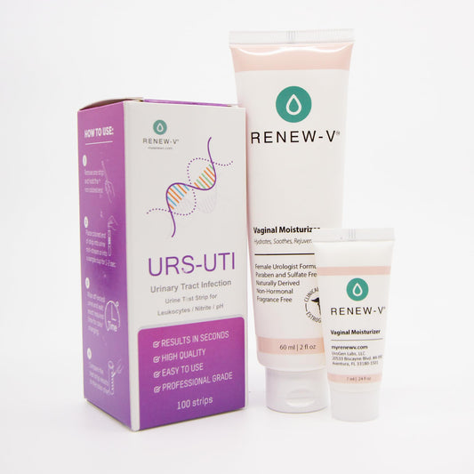 Renew-V vaginal moisturizer 2oz bottle for daily moisture and comfort
