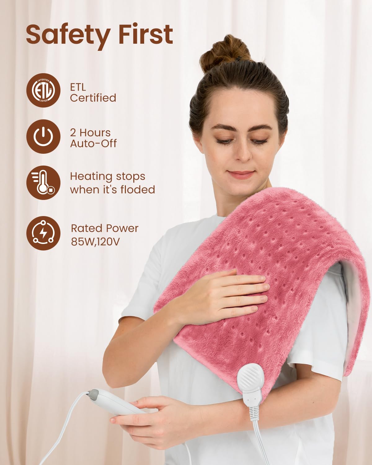 RENPHO auto-off timer enhances safety during use.