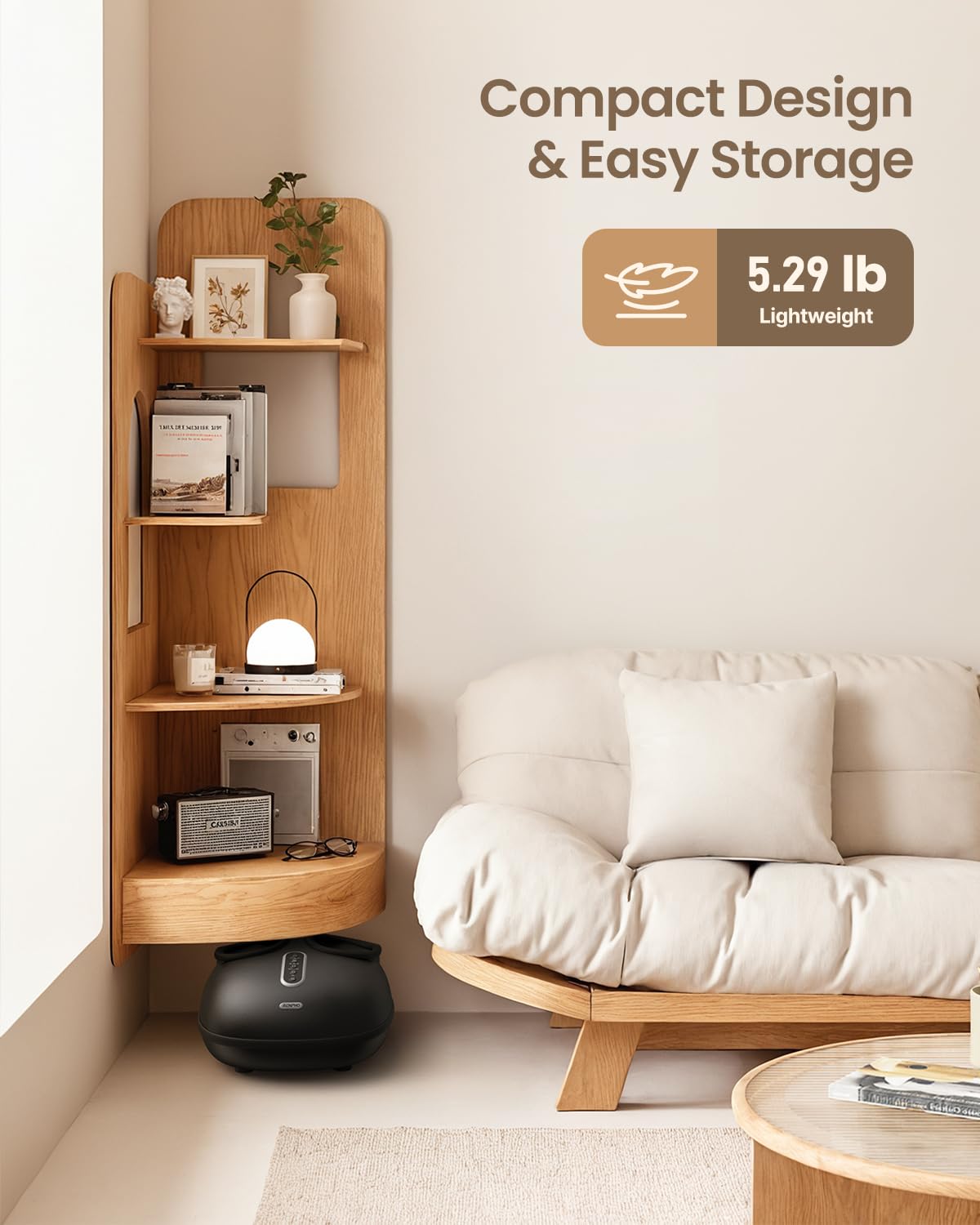 Renpho foot massager FSA eligible badge helps finance wellness purchases.