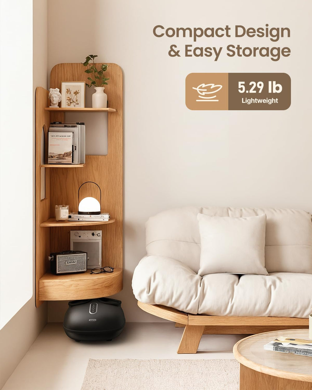 Renpho foot massager FSA eligible badge helps finance wellness purchases.