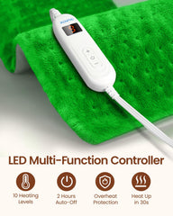 RENPHO heating pad auto-off-timer helps you relax safely