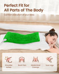 RENPHO heating pad skin-friendly fabric feels gentle on skin