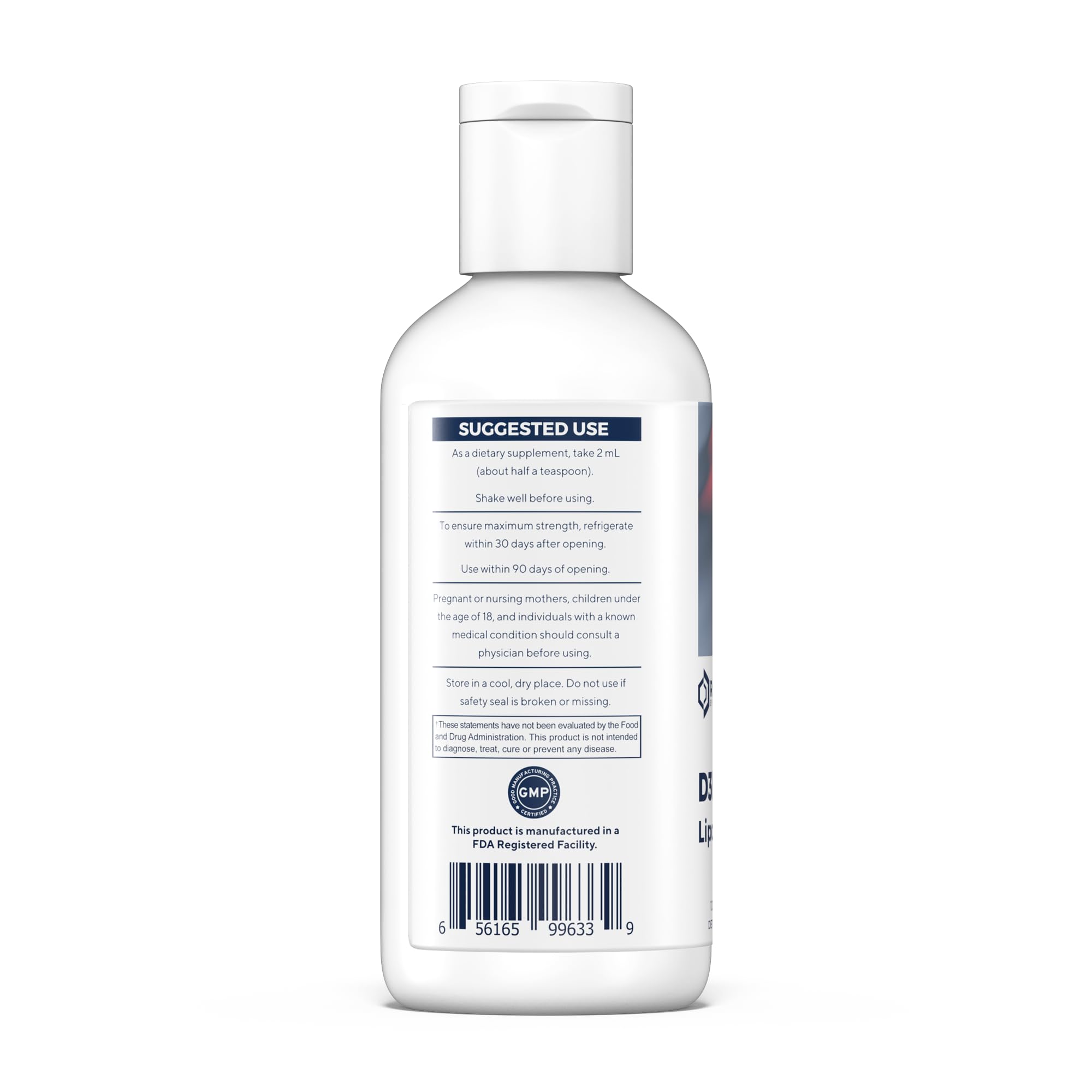 Renue By Science liposomal gel under tongue for quick absorption.