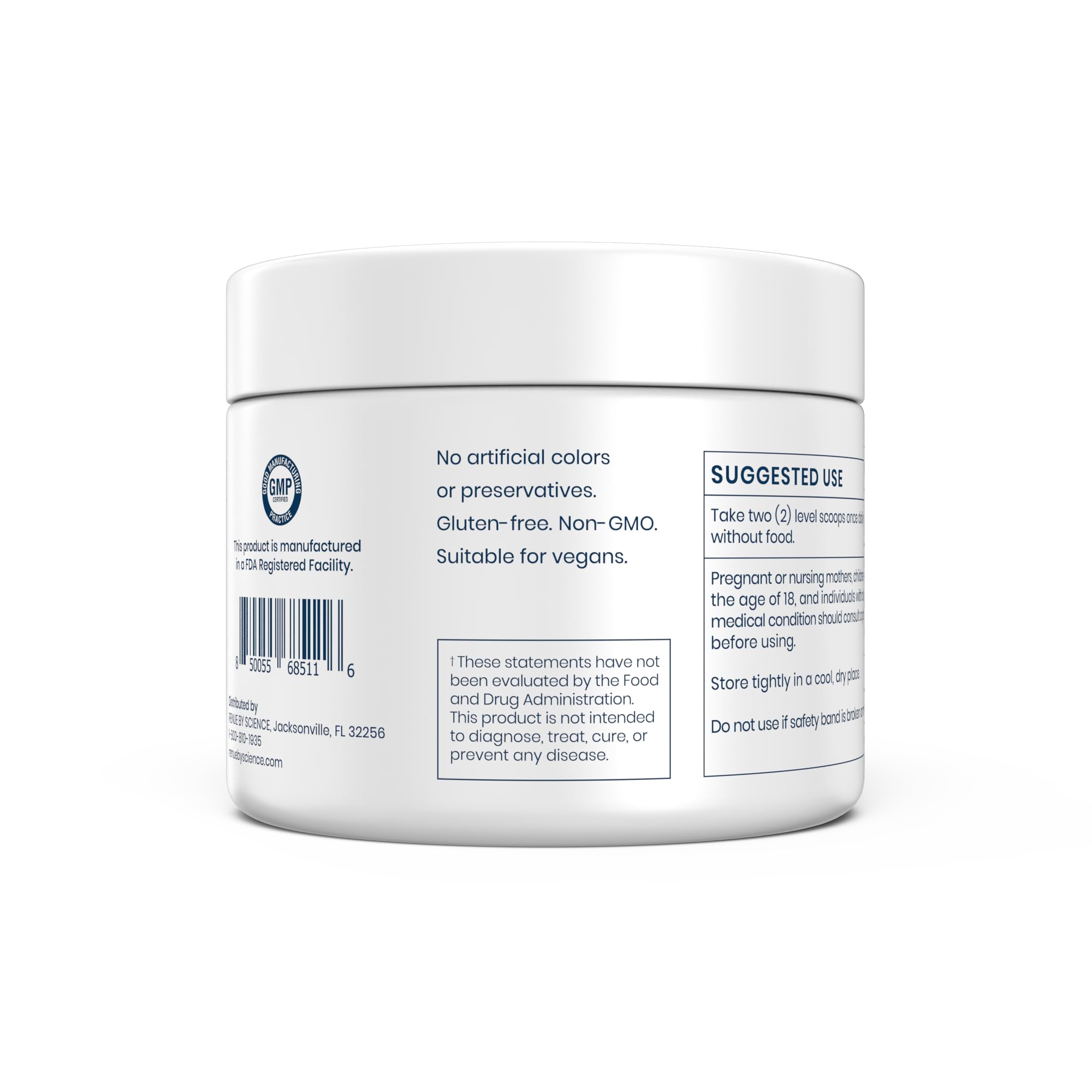Renue By Science NR powder in lab with third-party testing may assure quality.