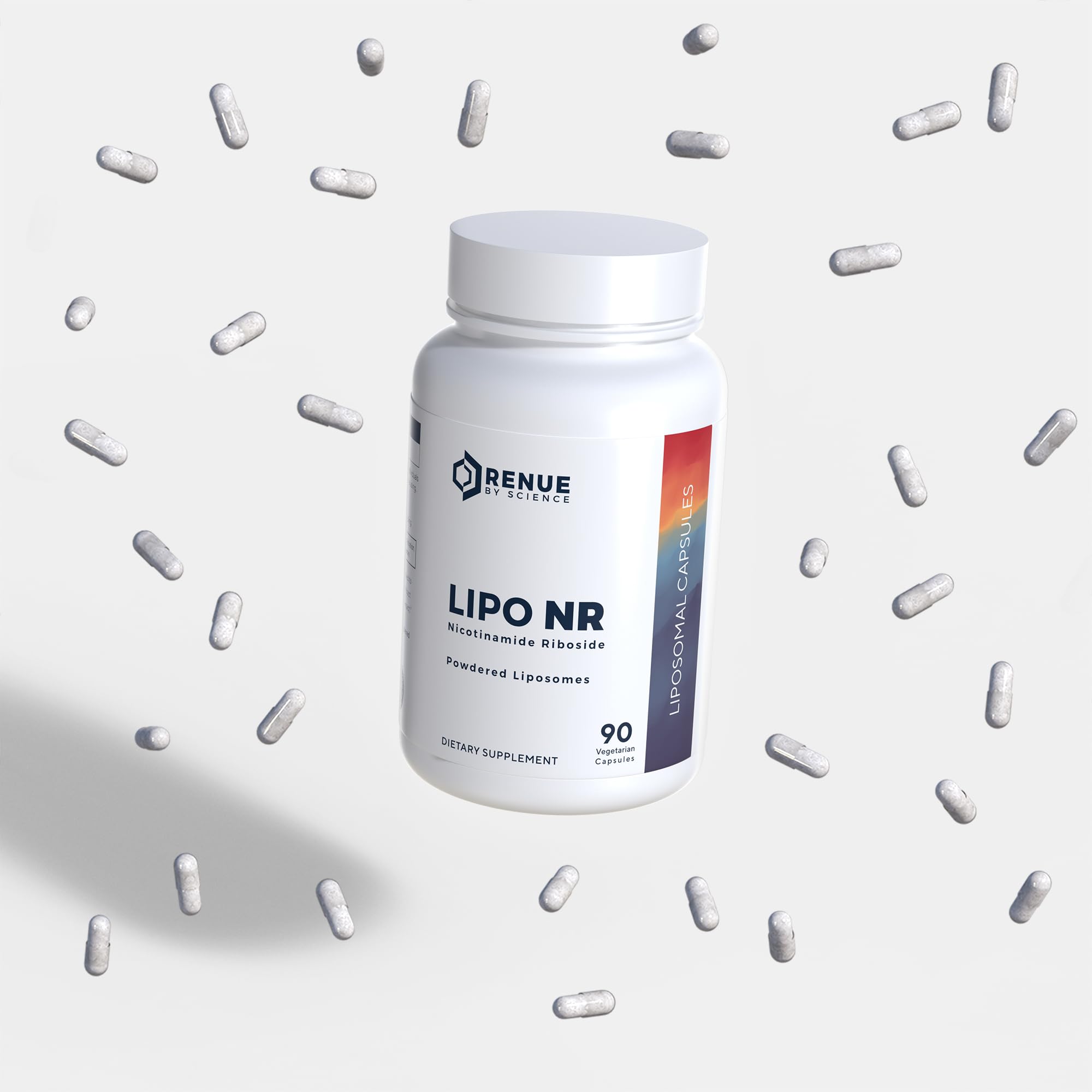 USA manufacturing badge for Renue By Science Nicotinamide Riboside.