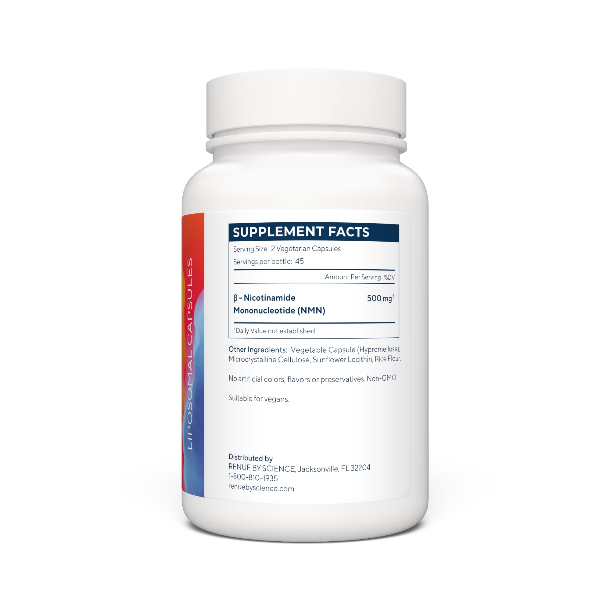 Renue By Science NMN liposomal encapsulation illustration for absorption
