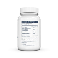 Renue By Science Restore PM bottle label showcasing quality and USA-made manufacturing.