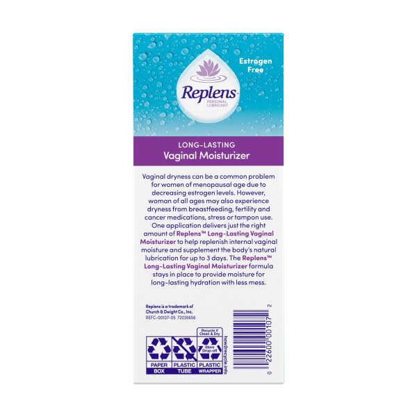 Three-pack Replens moisture trio provides ongoing moisture support