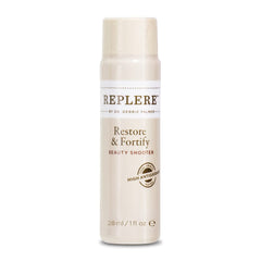 Replere Restore Fortify on-the-go packaging ideal for travel wellness routines.
