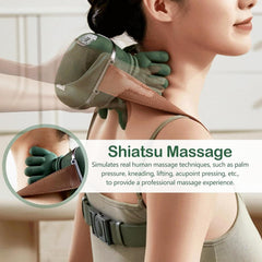 Rercarre neck massager heat function for soothing warmth and comfort