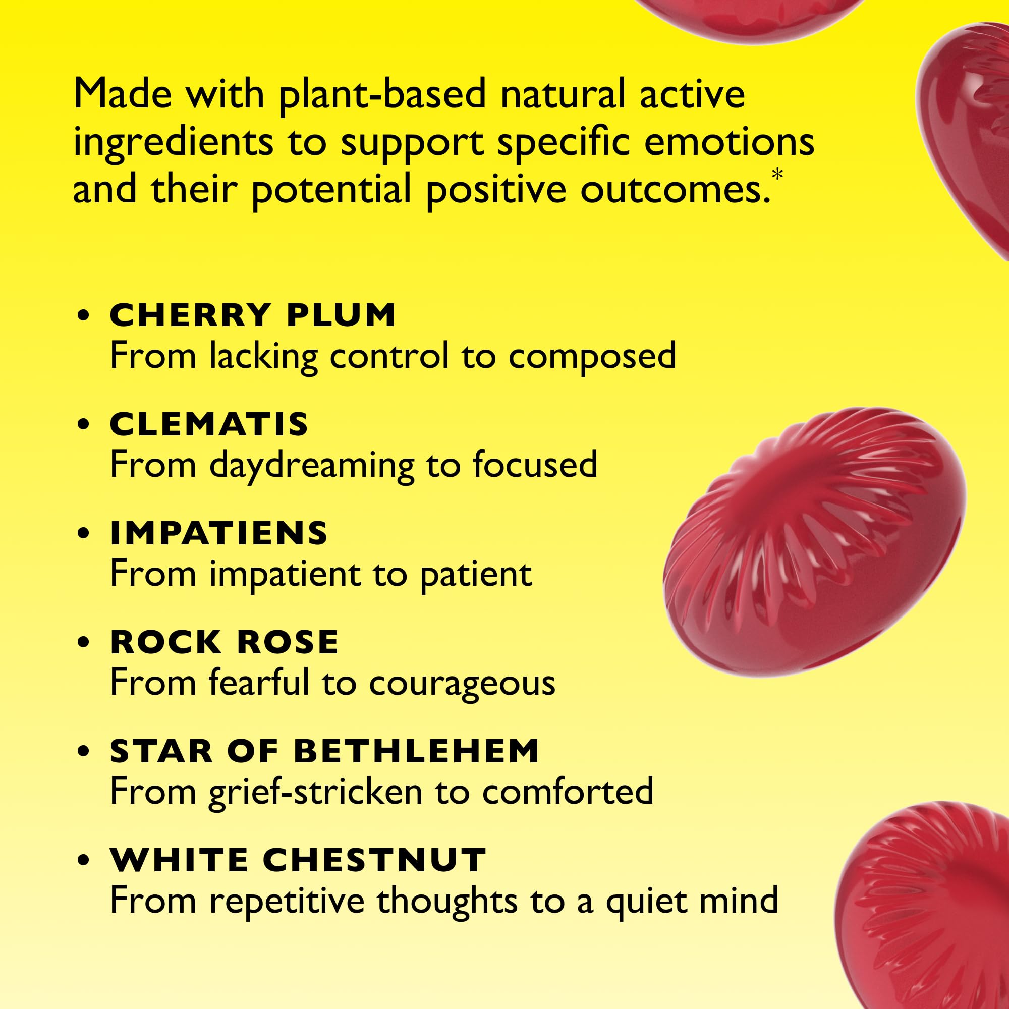 RESCUE Sleep pastilles black currant flavor supports a pleasant bedtime ritual