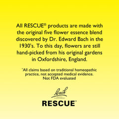 RESCUE Sleep pastilles store-ready display suggests melatonin-free relaxation
