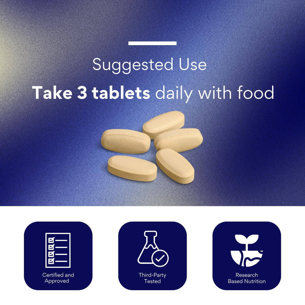 BioPerine enhances absorption in Research Verified Joint Support capsules.