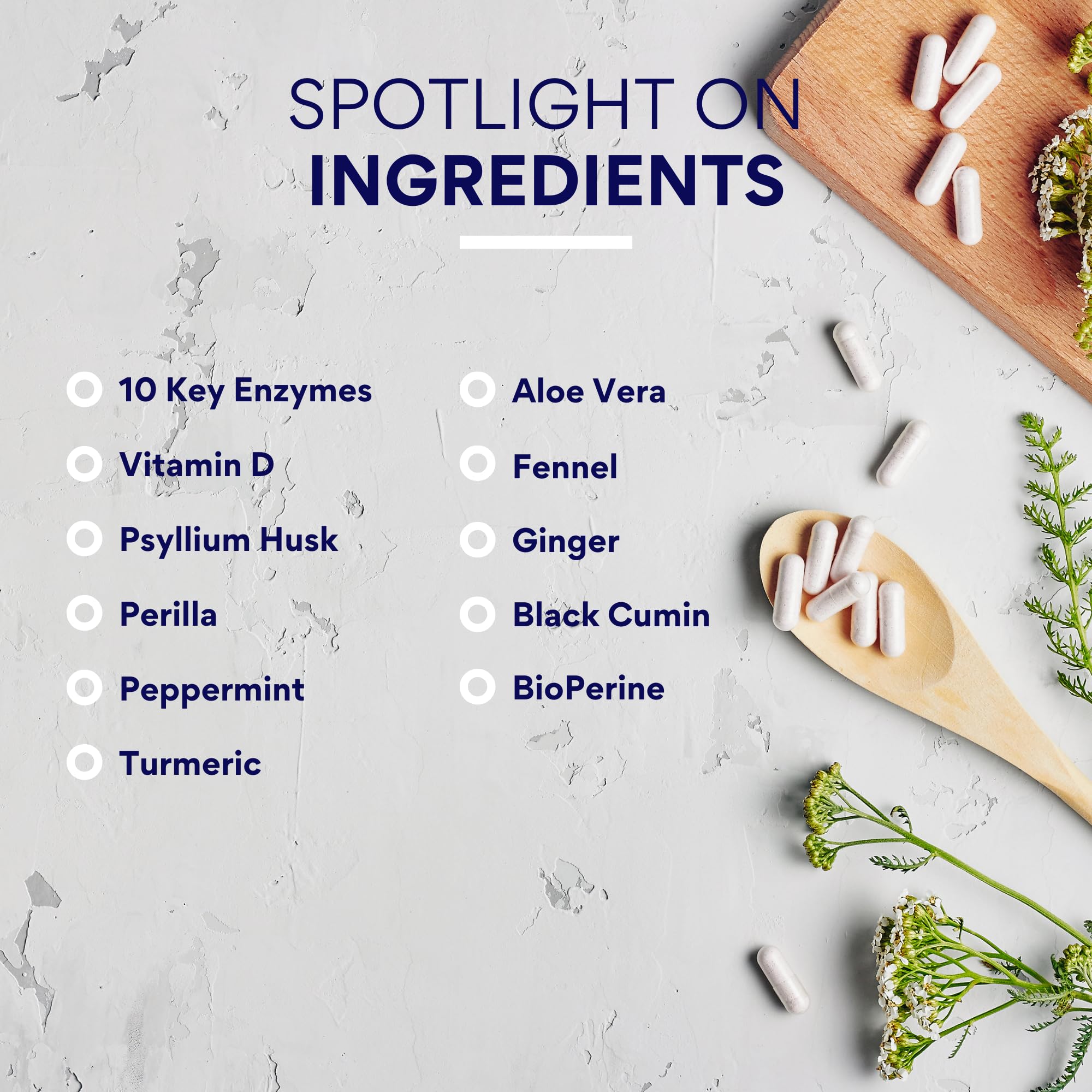 Research Verified IBS Relief GMO-free image emphasizes clean label with no artificial additives.