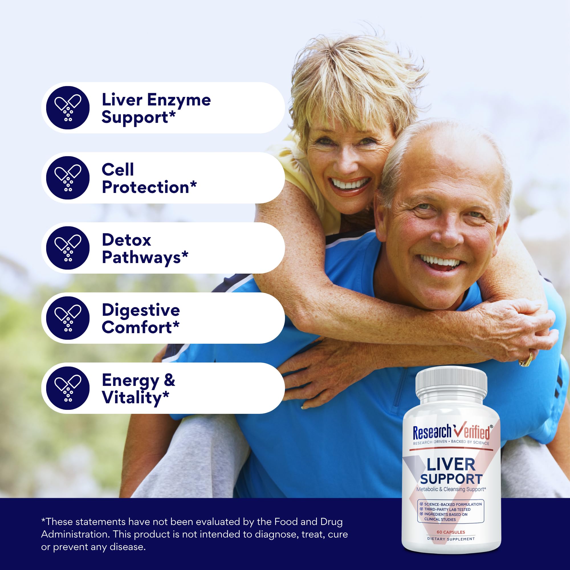 Research Verified Liver Support Thistle-X bottle shows liposomal milk thistle