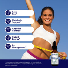 Cap of Research Verified MCT Oil bottle in focus for a clean label