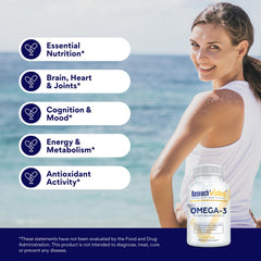 Research Verified Omega 3-1800mg lab-testing certificate visual for quality