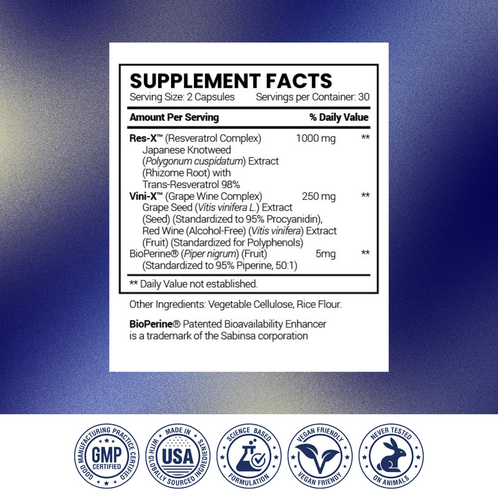 Research Verified Resveratrol daily-use scene in a modern home setting.