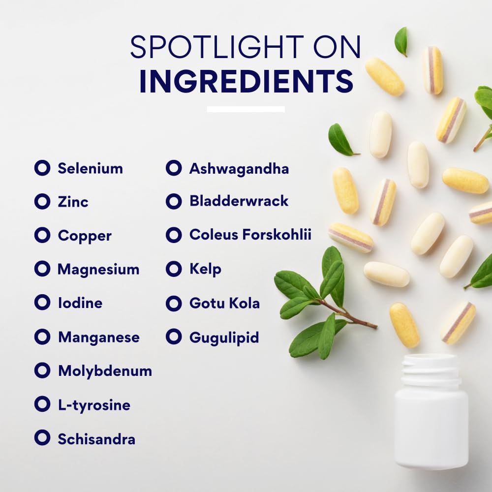 Research Verified Thyroid Aid label shows 60 capsules for easy daily use.