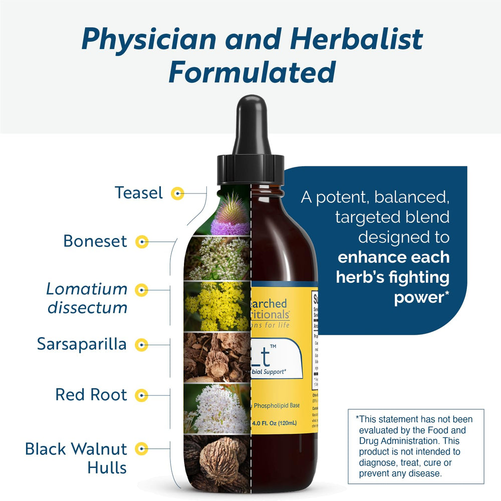 Researched Nutritionals BLT phospholipid delivery enhances absorption.