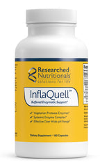 Researched Nutritionals InflaQuell bottle for easy daily inflammation support