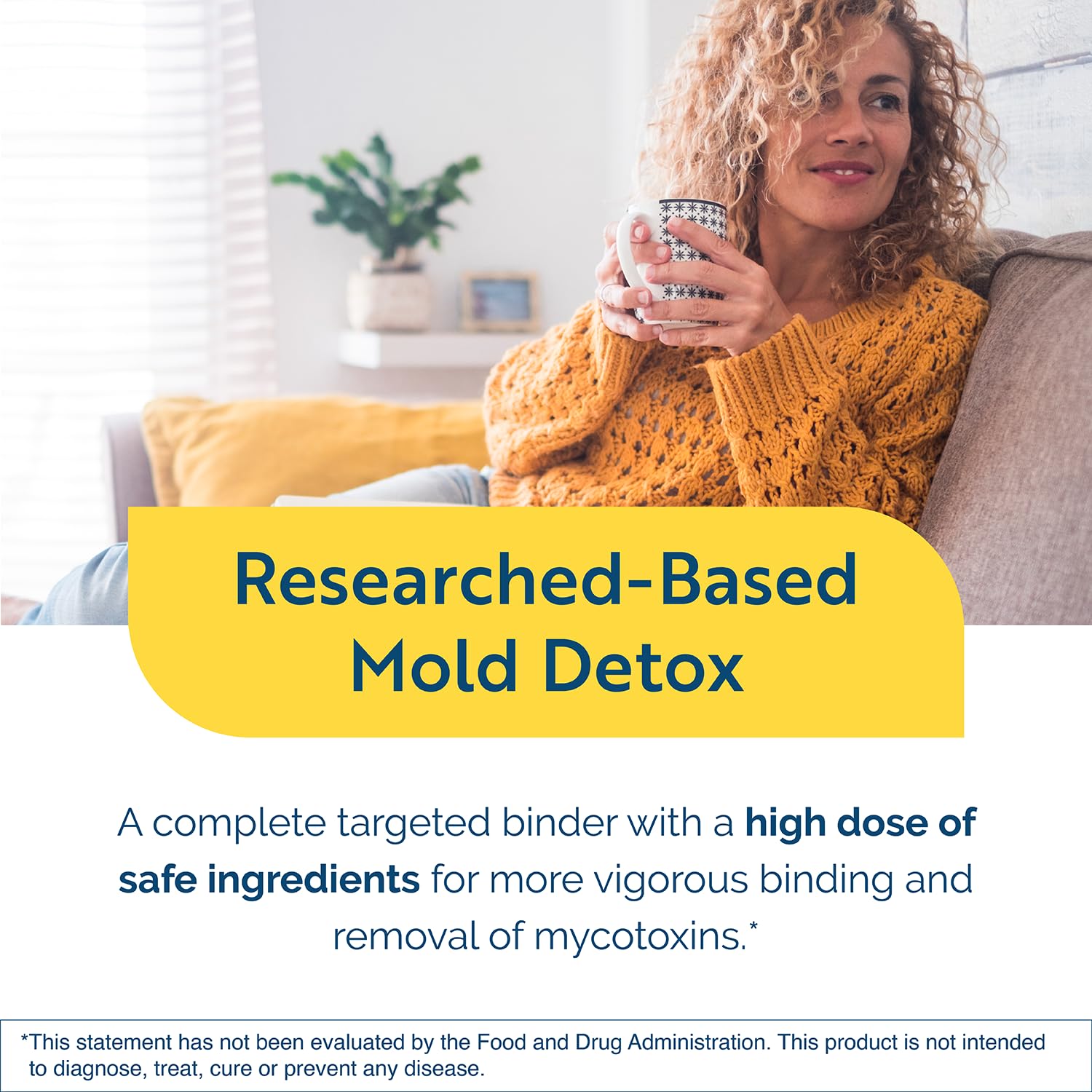 Researched Nutritionals MycoPul bottle closeup highlighting six-binder toxin-binding blend