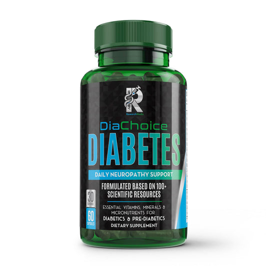 ResearchMedix DiaChoice bottle front for daily nerve health support