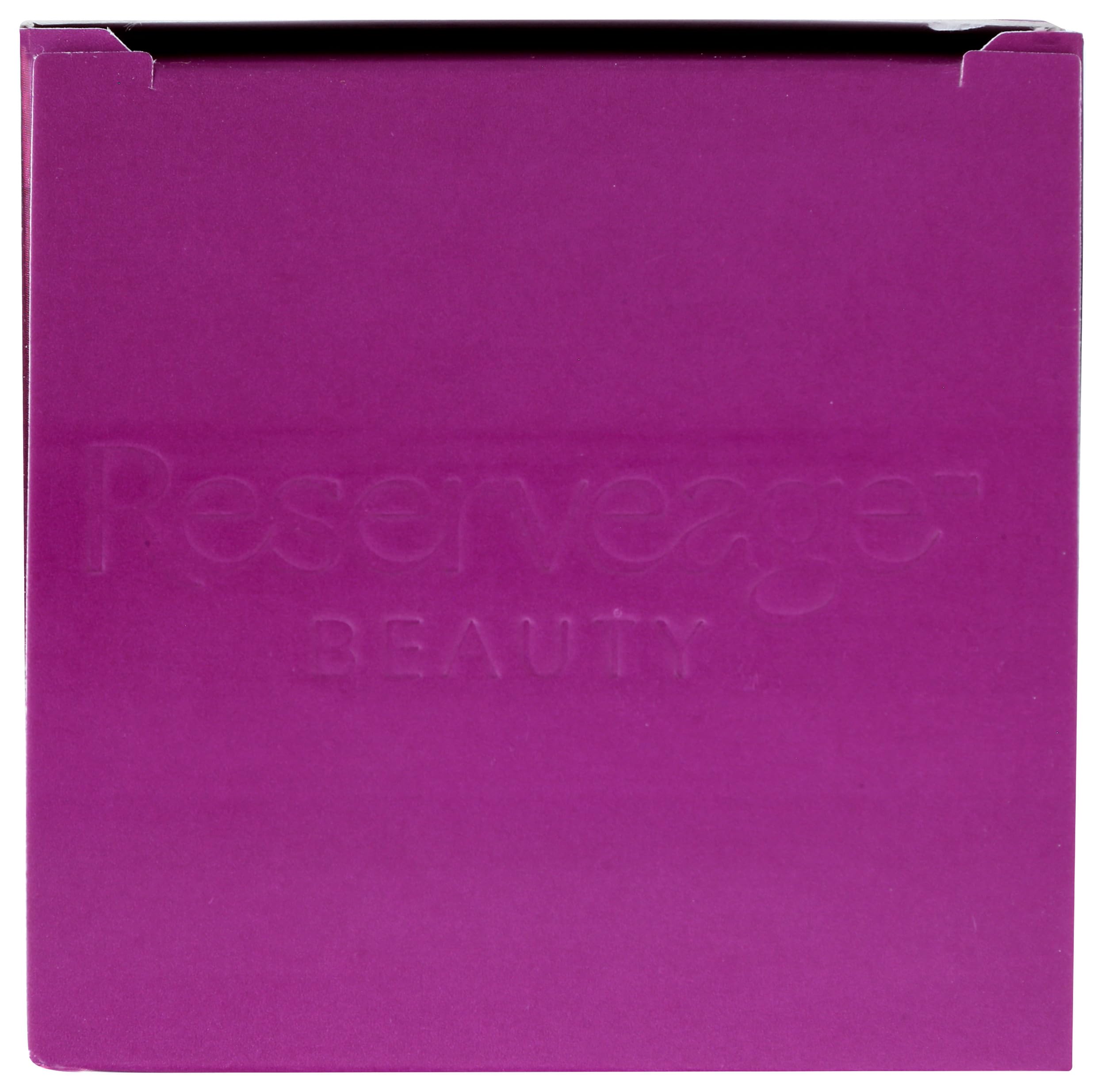 Reserveage Beauty Resveratrol ingredients panel features Muscadine grapes and knotweed blend.