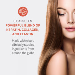 Gluten-free label on Reserveage Beauty Tres Beauty 3 emphasizes allergy-conscious beauty support.