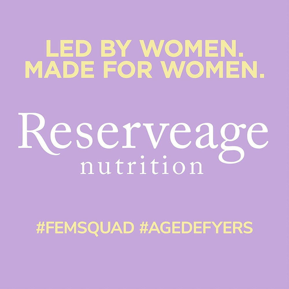 Reserveage Nutrition Resveratrol 500 mg icon emphasizes heart and brain health benefits.