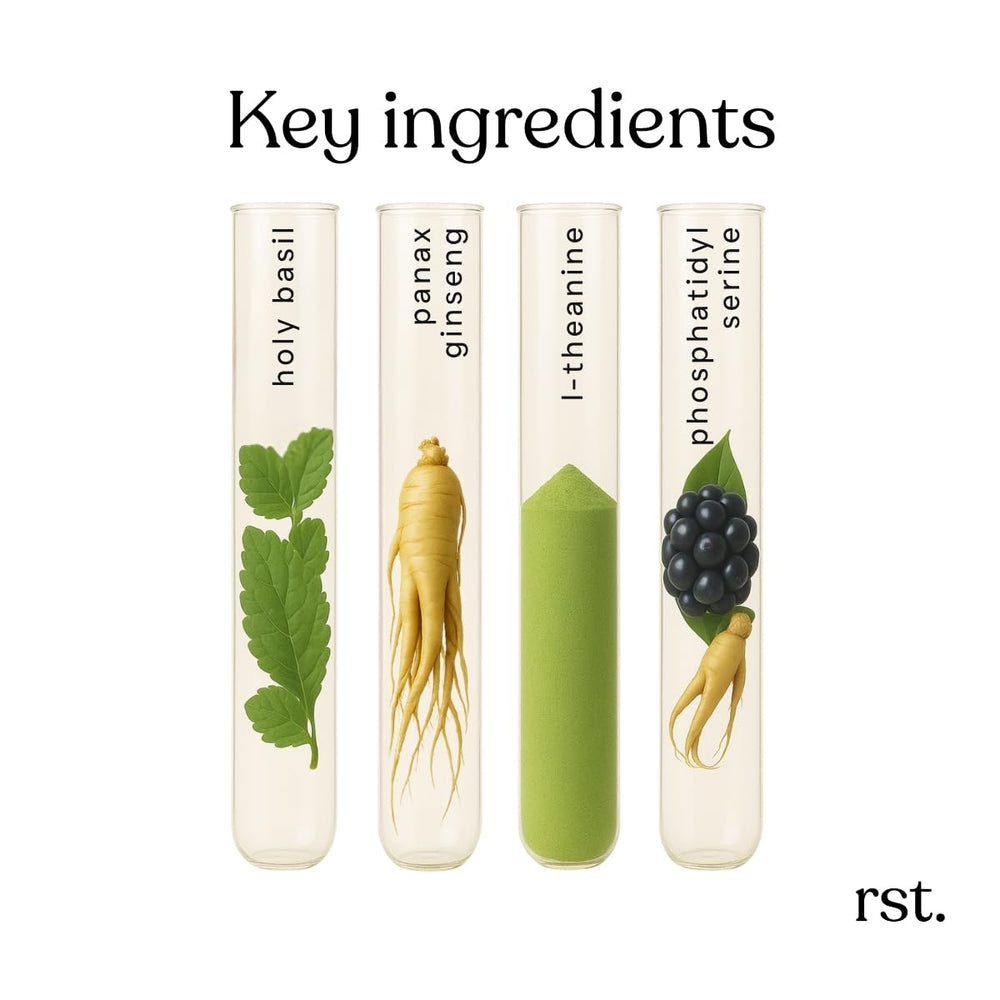 Reset Wellness Adjust+ pour shot suggests easy daily dosage for consistency.