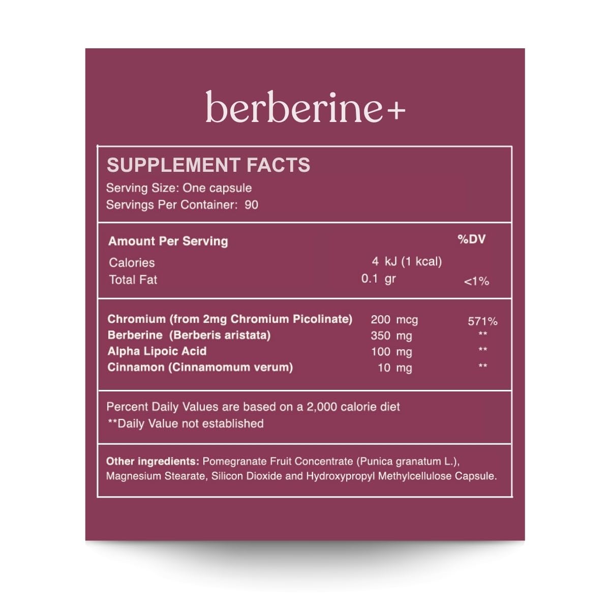 Reset Wellness Berberine+ pill closeup showing capsule texture and easy dosing