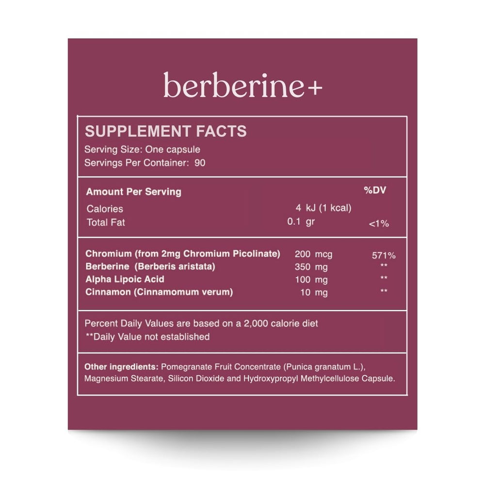 Reset Wellness Berberine+ pill closeup showing capsule texture and easy dosing