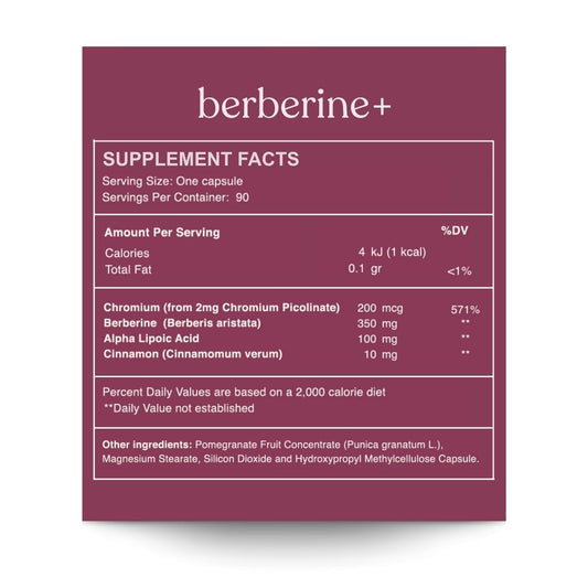 Reset Wellness Berberine+ pill closeup showing capsule texture and easy dosing