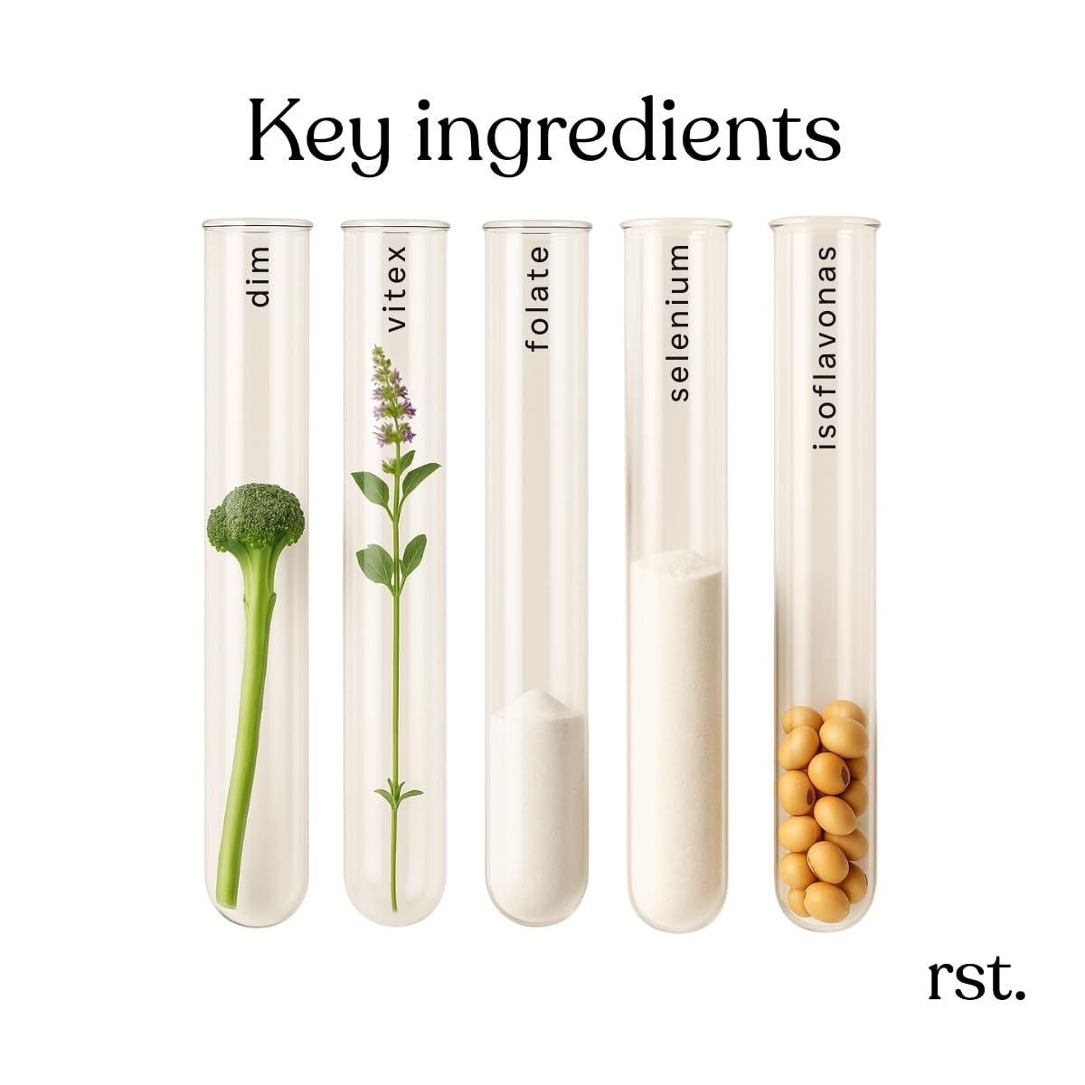 Reset Wellness Harmony+ label detail communicates GMP manufacturing and quality ingredients.