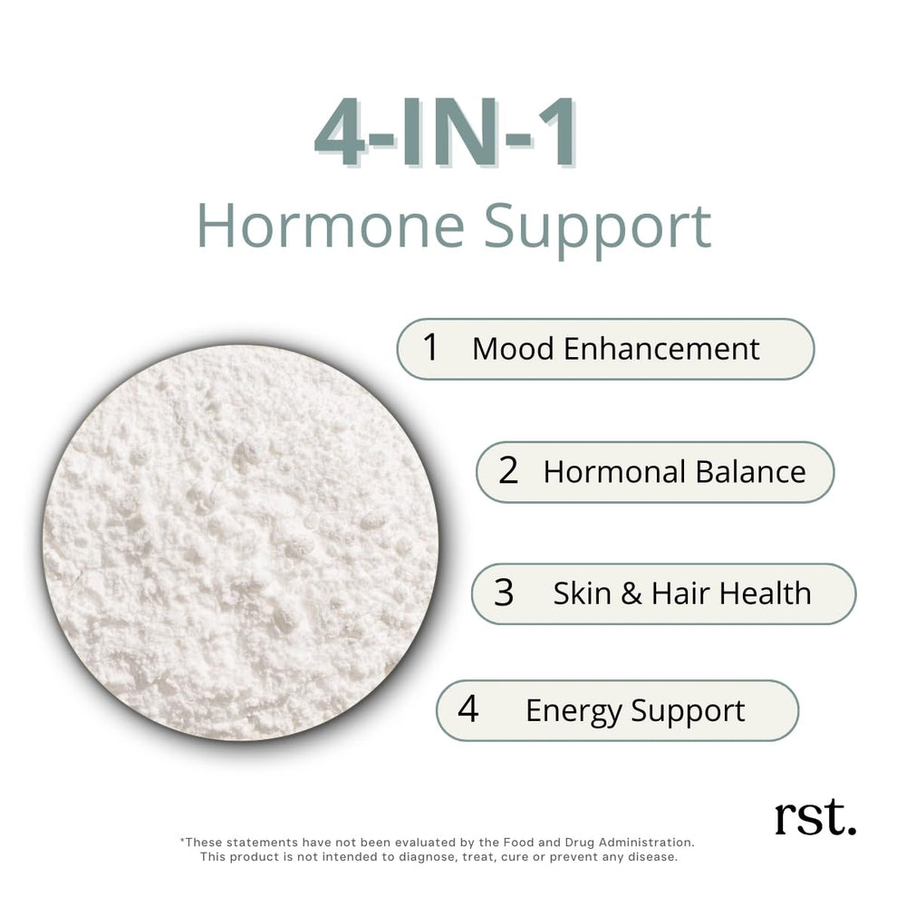 Close-up of hydrolyzed collagen peptides from Reset Wellness for skin and joints
