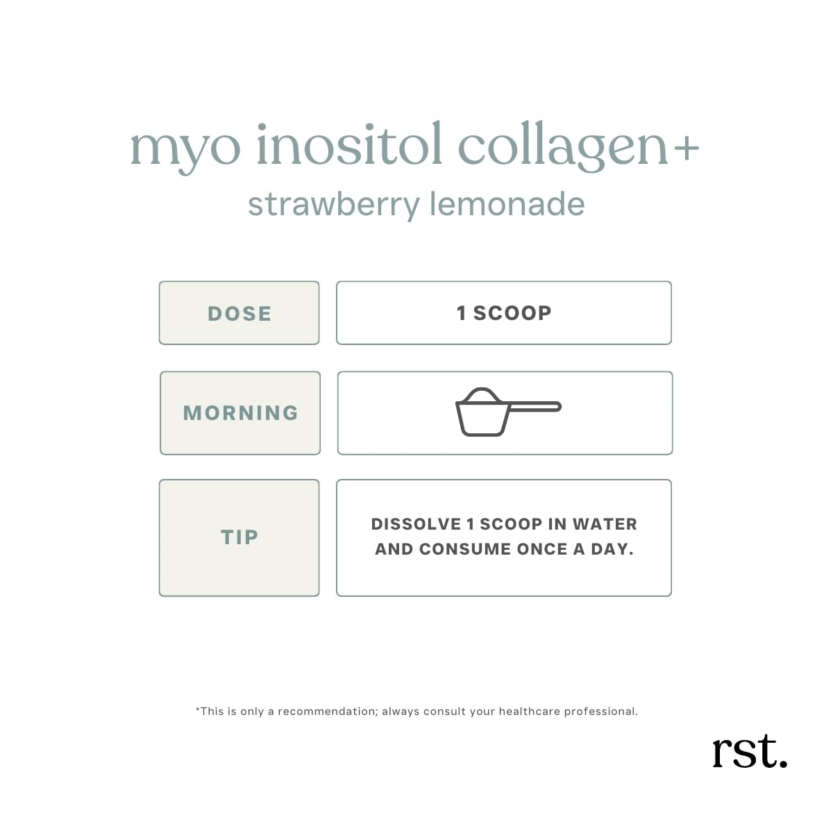 Ingredients closeup highlighting premium inositol and collagen components