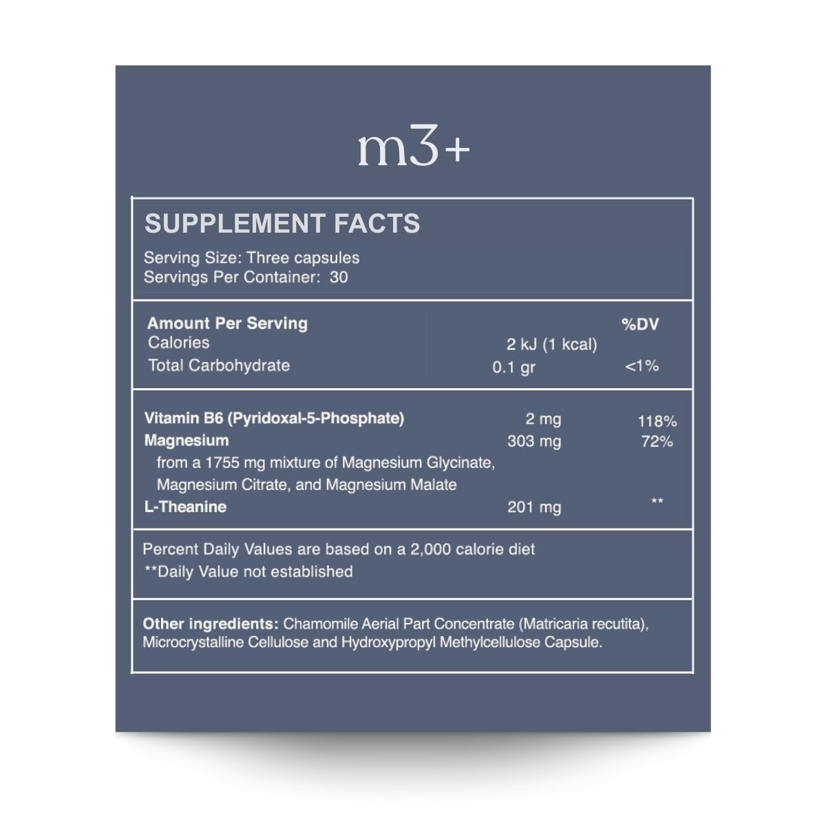 Reset Wellness M3+ capsules closeup highlights citrate glycinate and malate for versatile magnesium support.