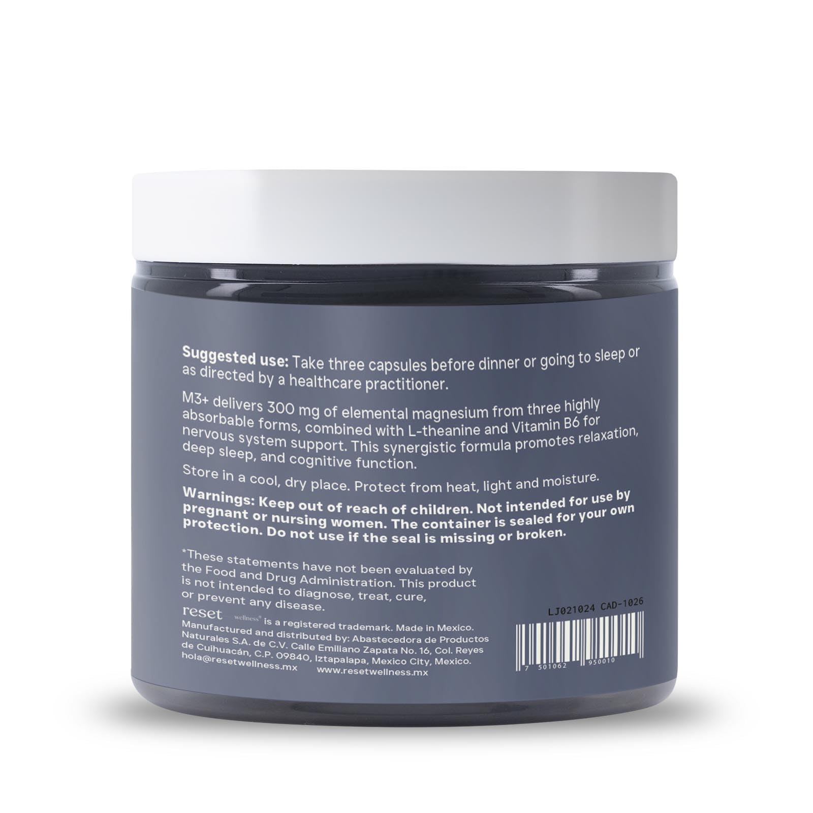 Reset Wellness M3+ focus scene illustrates daytime clarity with supportive balance.
