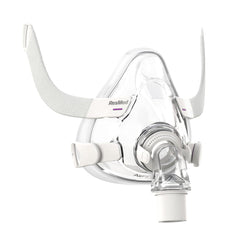 ResMed AirFit F20 for Her frame system closeup with tailored feminine fit for comfort