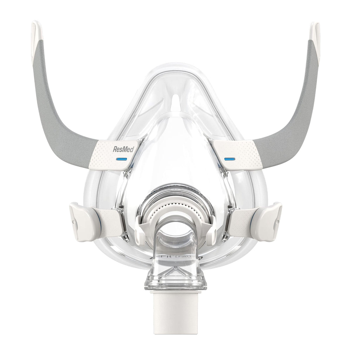ResMed AirFit F20 frame system for a secure fit during CPAP use.