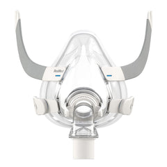 ResMed AirFit F20 frame system for a secure fit during CPAP use.