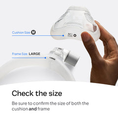 Top-head-tube-connection keeps tubing out of the way for unrestricted movement.