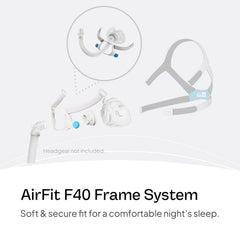 Soft silicone cushion adapts to facial contours for comfort.