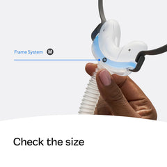 ResMed AirFit N30 frame short tube connection enables easy setup and leak-minimized therapy