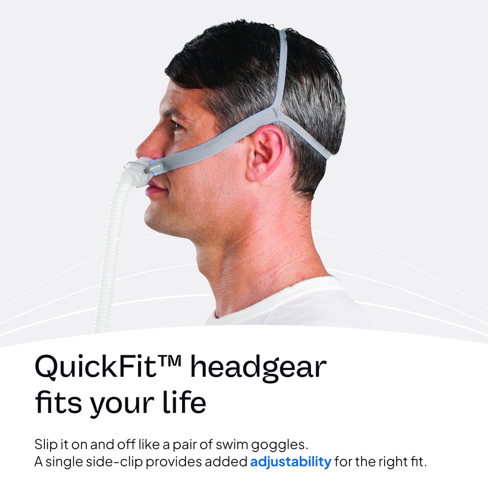 Replacement AirFit P10 frame shown without headgear for compatibility checks.