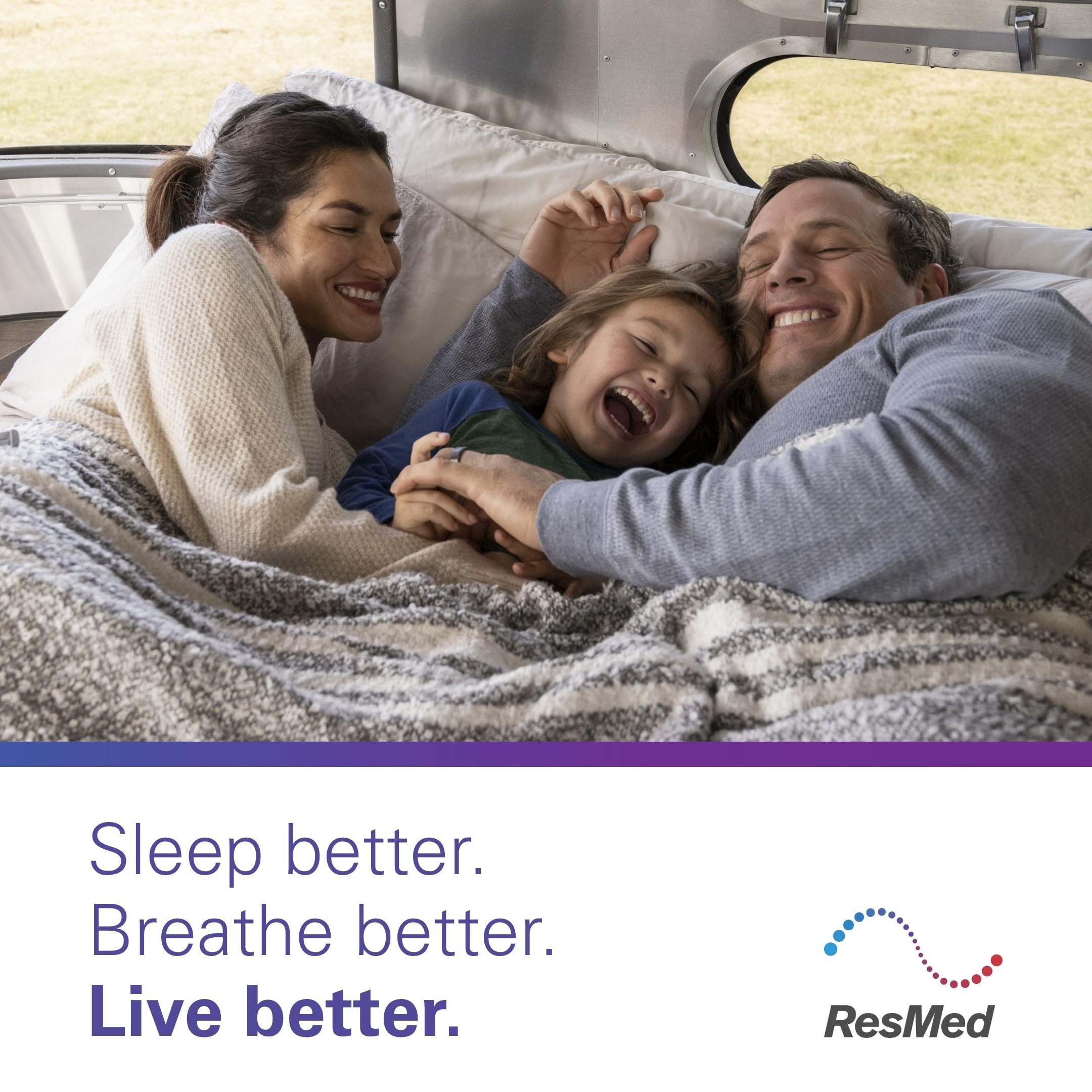 ResMed AirFit P10 setup at home with nasal pillows