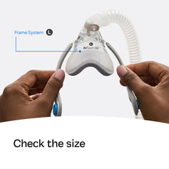 ResMed AirTouch N20 elbow component for quick disconnect